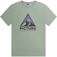 Picture - AUTHENTIC TEE - Green Spray - T-Shirt