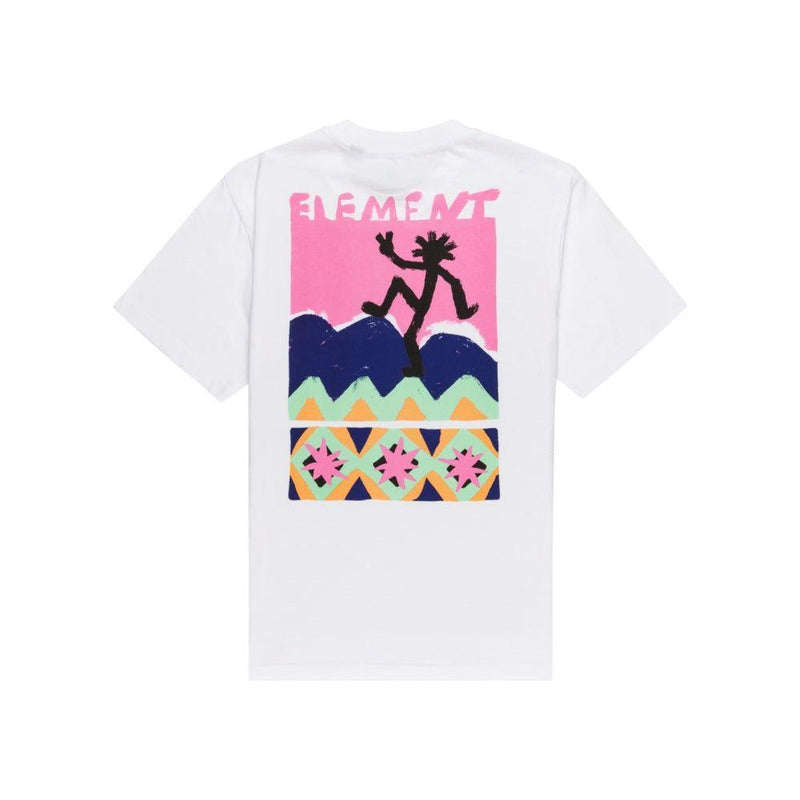 Element - CONQUER SS - OPTIC WHITE - T-Shirt