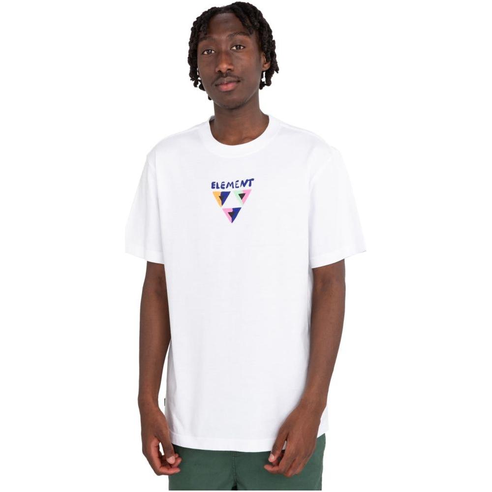 Element - CONQUER SS - OPTIC WHITE - T-Shirt