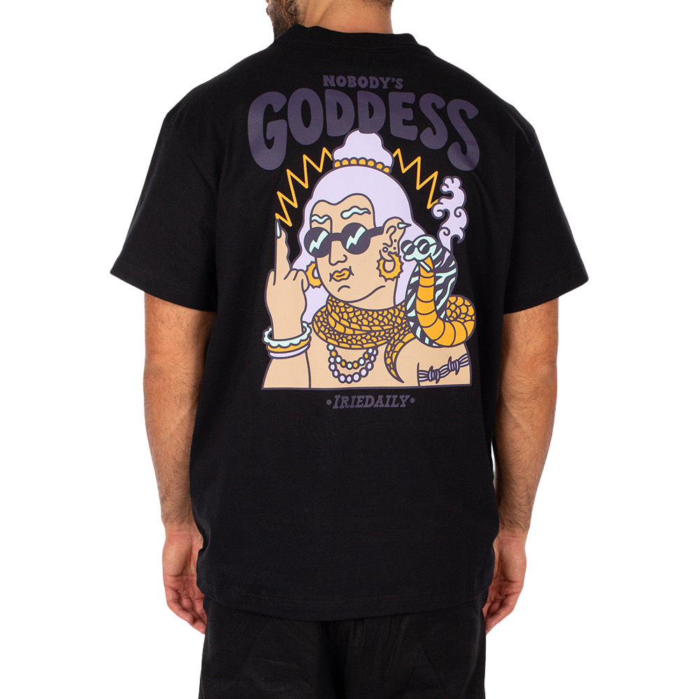 Iriedaily - Nobodys G Tee  - black - T-Shirt