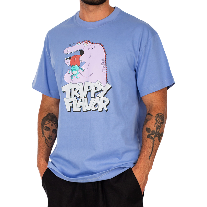 Iriedaily - Trippy Flavor Tee  - lavender blue - T-Shirt