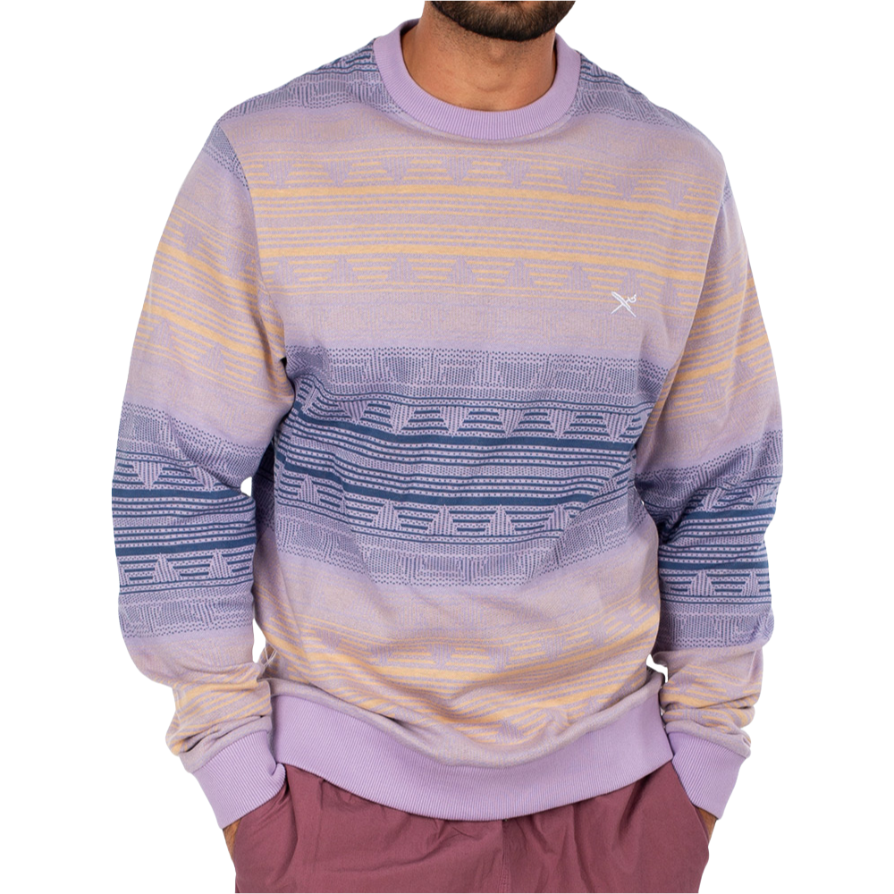 Iriedaily - Santo Crew  - dove blue - Crew Sweater