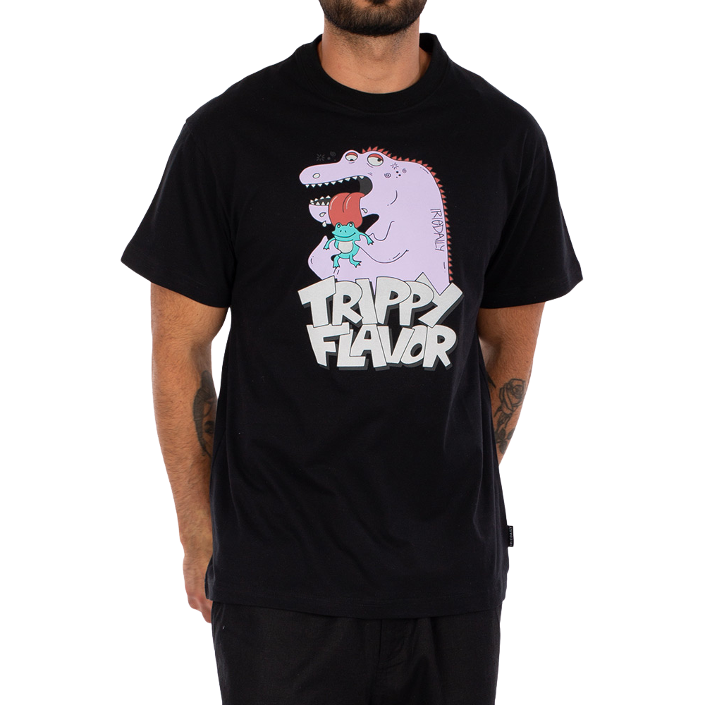 Iriedaily - Trippy Flavor Tee  - black - T-Shirt