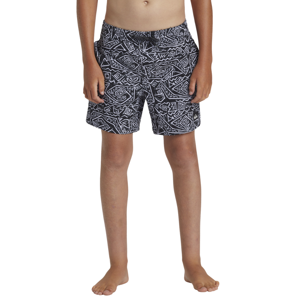 Quiksilver - SURFSILK MIX VOLLEY YTH 14 - BLACK - Boardshort