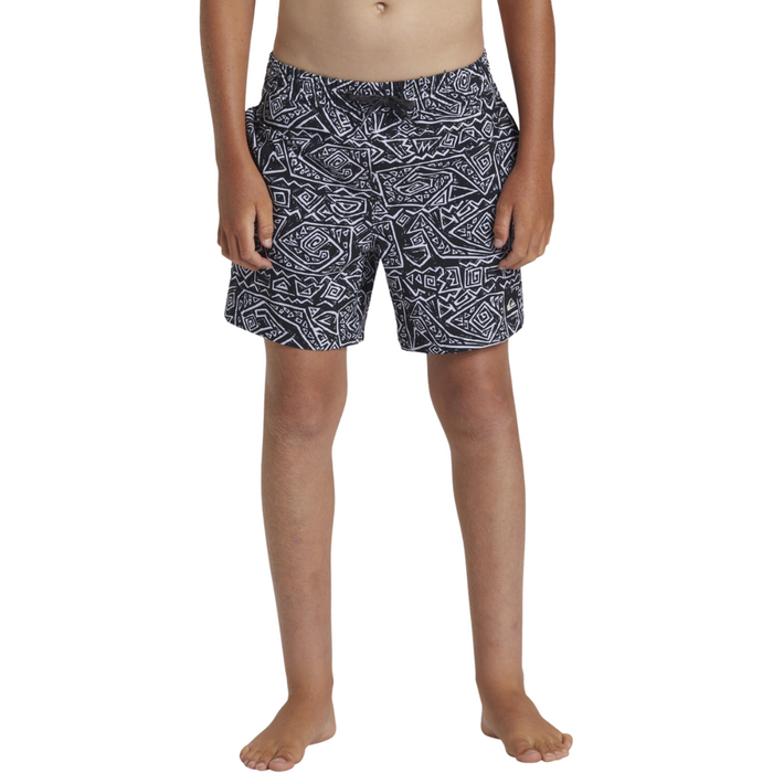 Quiksilver - SURFSILK MIX VOLLEY YTH 14 - BLACK - Boardshort