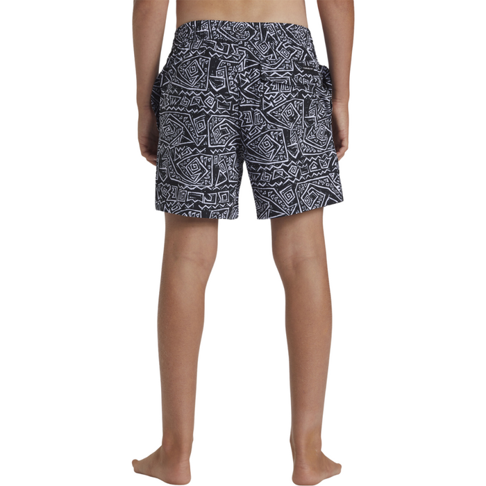 Quiksilver - SURFSILK MIX VOLLEY YTH 14 - BLACK - Boardshort