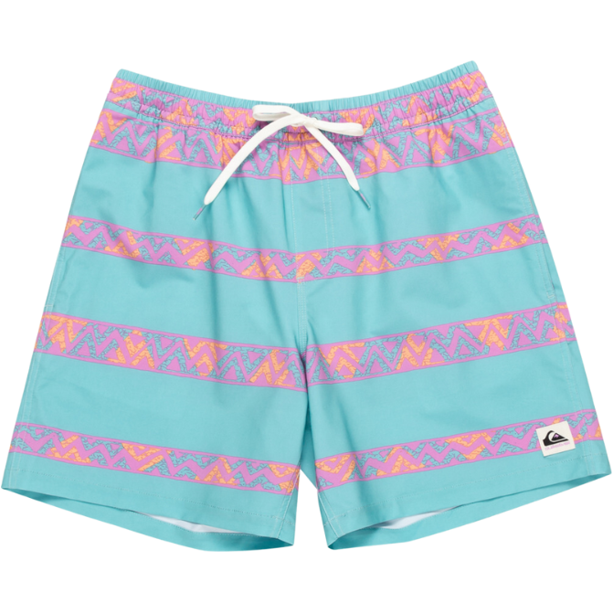 Quiksilver - TAKE US BACK VL 17 - MARINE BLUE HERITAGE STRIPE 64 - Swimshort