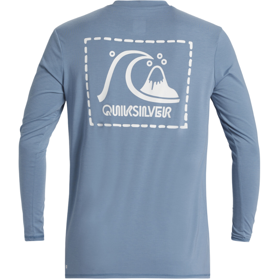 Quiksilver - DNA SURF TEE LS - BLUE SHADOW - Lycra Shirt