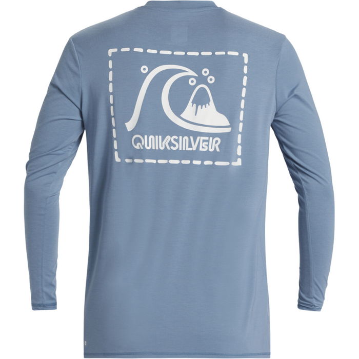 Quiksilver - DNA SURF TEE LS - BLUE SHADOW - Lycra Shirt