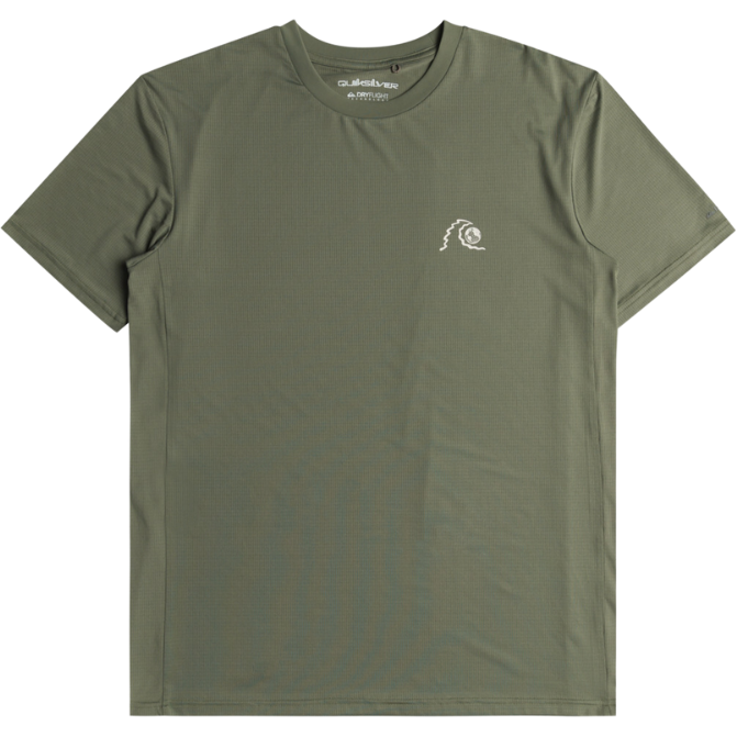 Quiksilver - LAP TIME SS TEE - SEA SPRAY - T-Shirt