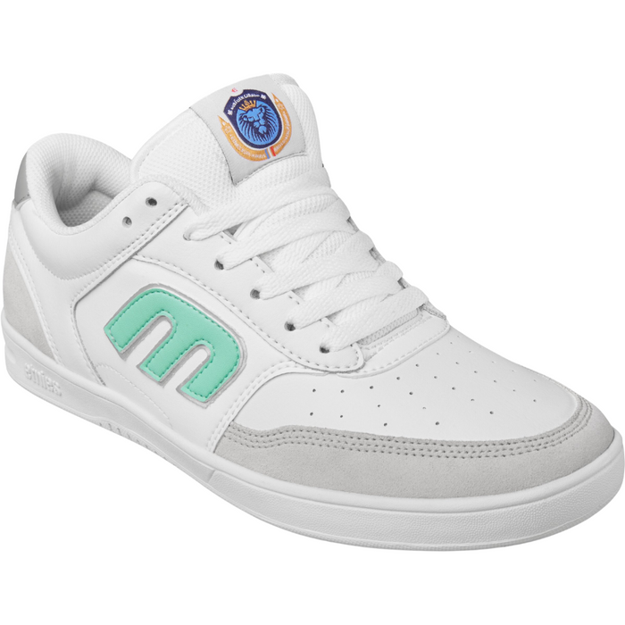 Etnies - THE AURELIEN - WHITE/MINT - Skateschuh