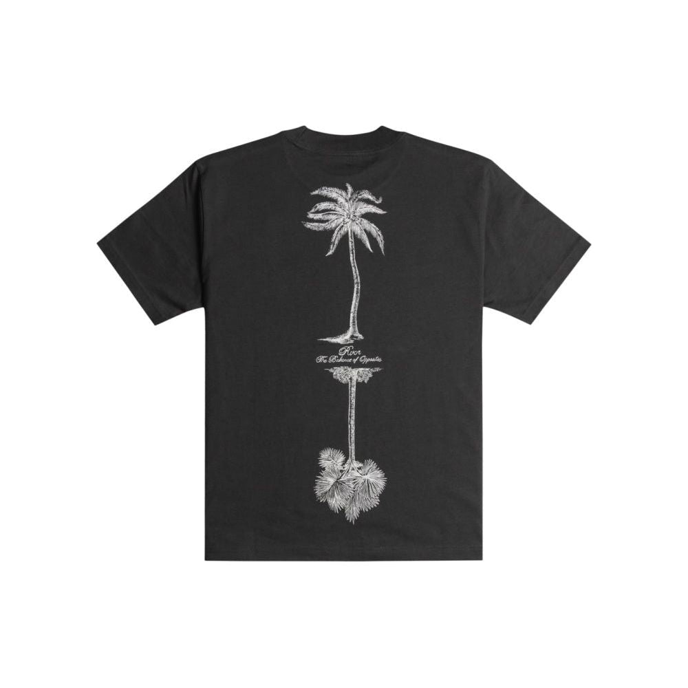 RVCA - TIGER STYLE SS TEE - WASHED BLACK - T-Shirt