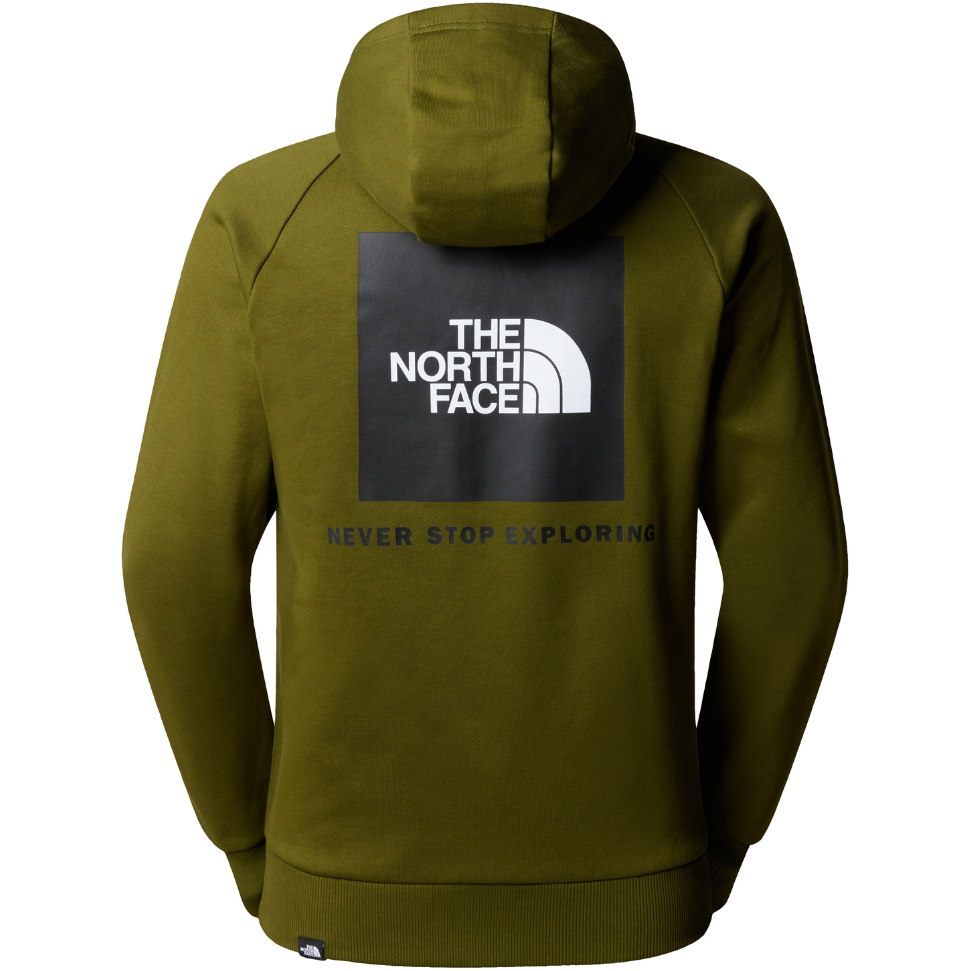 The North Face - M RAGLAN REDBOX HOODIE  - Forest Olive - Hoodie