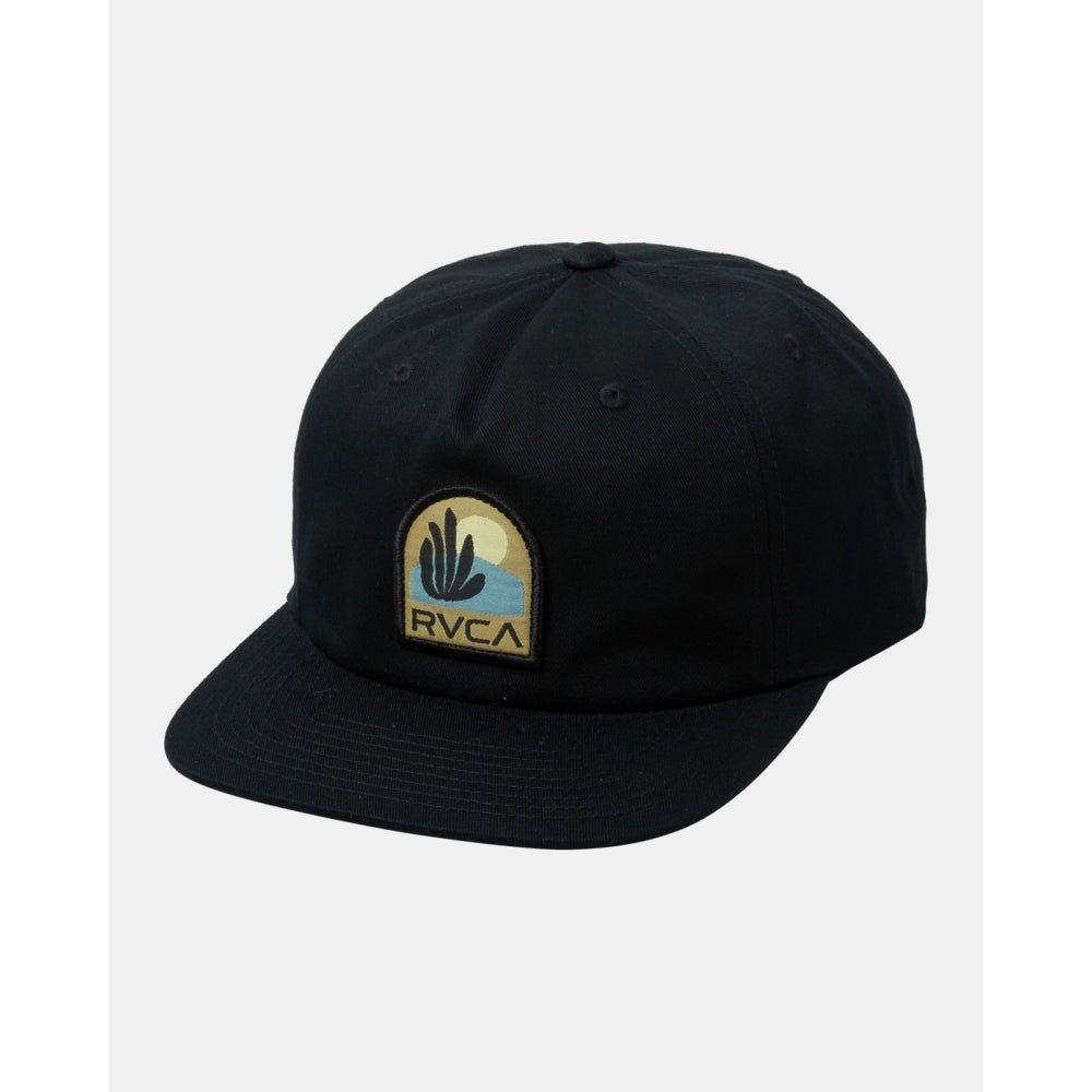 RVCA - PAPER CUTS SNAPBACK - BLACK - Snapback Cap