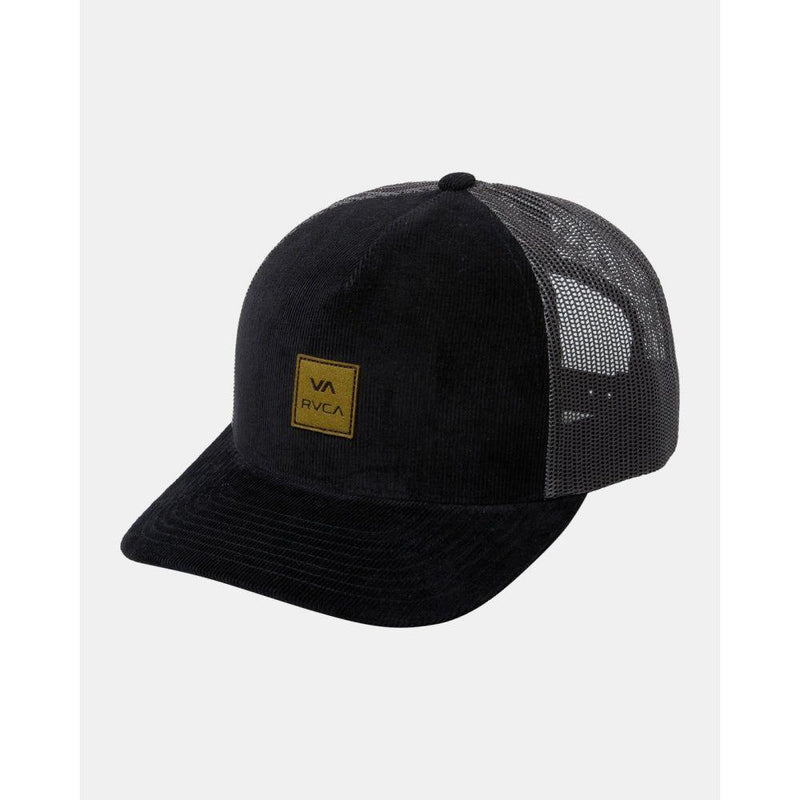 RVCA - VA ATW CORD TRUCKER - BLACK - Trucker Cap