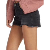 Roxy - NEW SWELL DENIM SHORT - ANTHRACITE - Jean Short