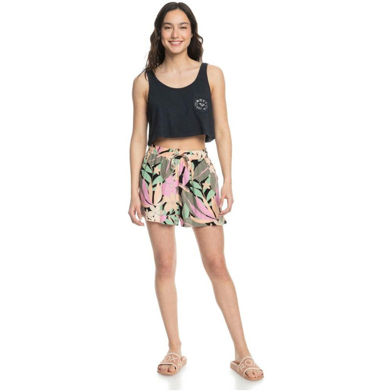 Roxy - CROP SUMMER A - ANTHRACITE - Fashion Top