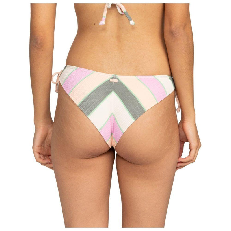 Roxy - VISTA STRIPE TIE SIDE CHEEKY - AGAVE GREEN VERY VISTA STRIPE - Bikini Hose