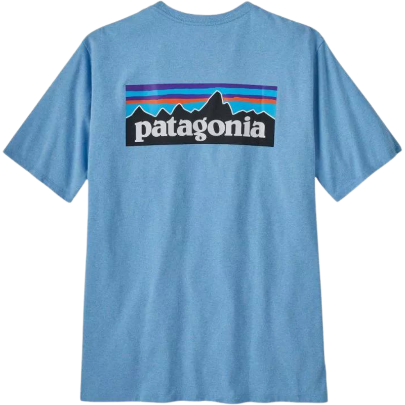 Patagonia - Ms P-6 Logo Responsibili-Tee - Utility Blue - T-Shirt