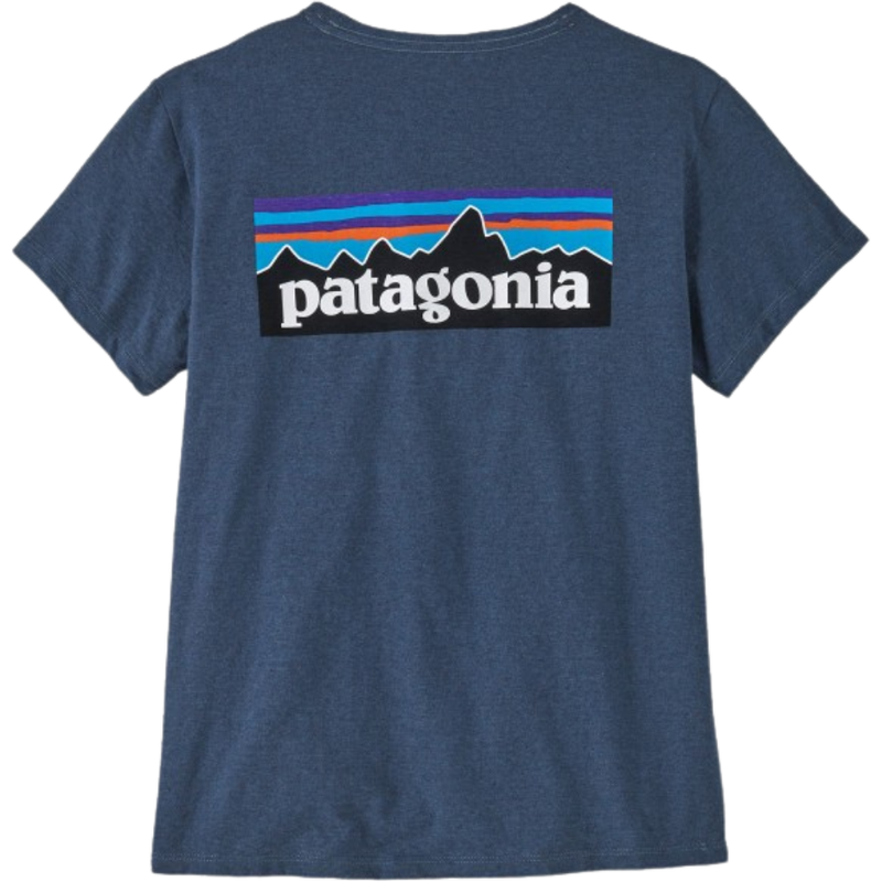 Patagonia - Ws P-6 Logo Responsibili-Tee - Utility Blue - T-Shirt