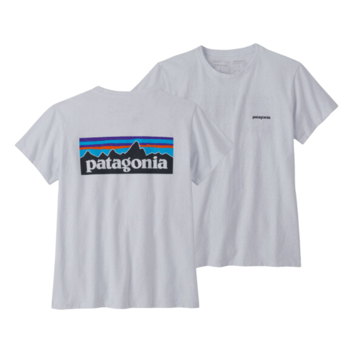 Patagonia - Ws P-6 Logo Responsibili-Tee - White - T-Shirt