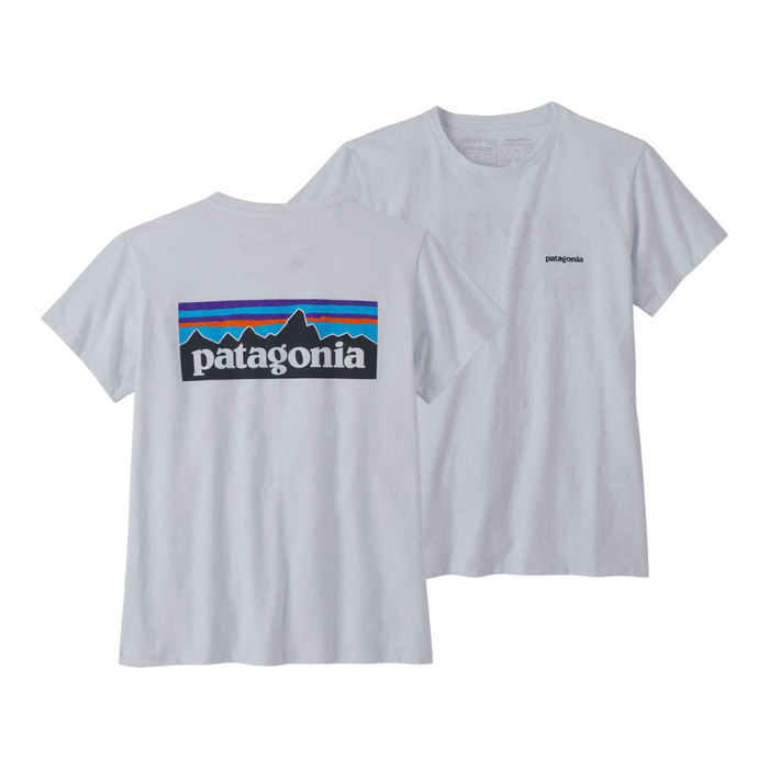 Patagonia - Ws P-6 Logo Responsibili-Tee - White - T-Shirt