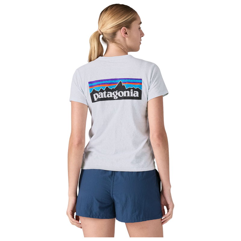 Patagonia - Ws P-6 Logo Responsibili-Tee - White - T-Shirt