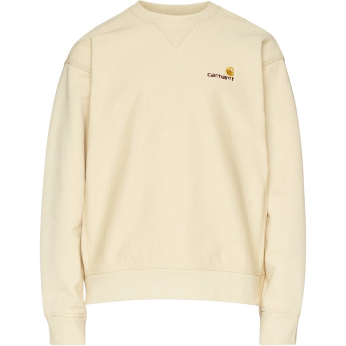 Carhartt - American Script Sweat - Rattan - Crew Sweater