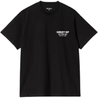 Carhartt - S/S Less Troubles T-Shirt - Black / White - T-Shirt