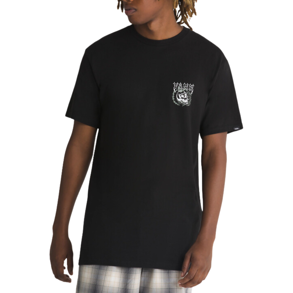 Vans - LUCKY STREAK SS TEE  - Black - T-Shirt