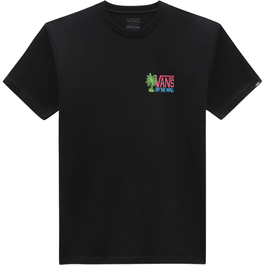 Vans - VANS PALM LINES SS TEE  - Black - T-Shirt