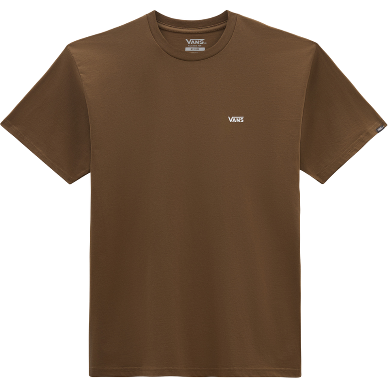 Vans - MN LEFT CHEST LOGO TEE  - Coffee Liqueur - T-Shirt