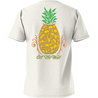 Vans - PINEAPPLE SKULL SS TEE  - Marshmallow - T-Shirt