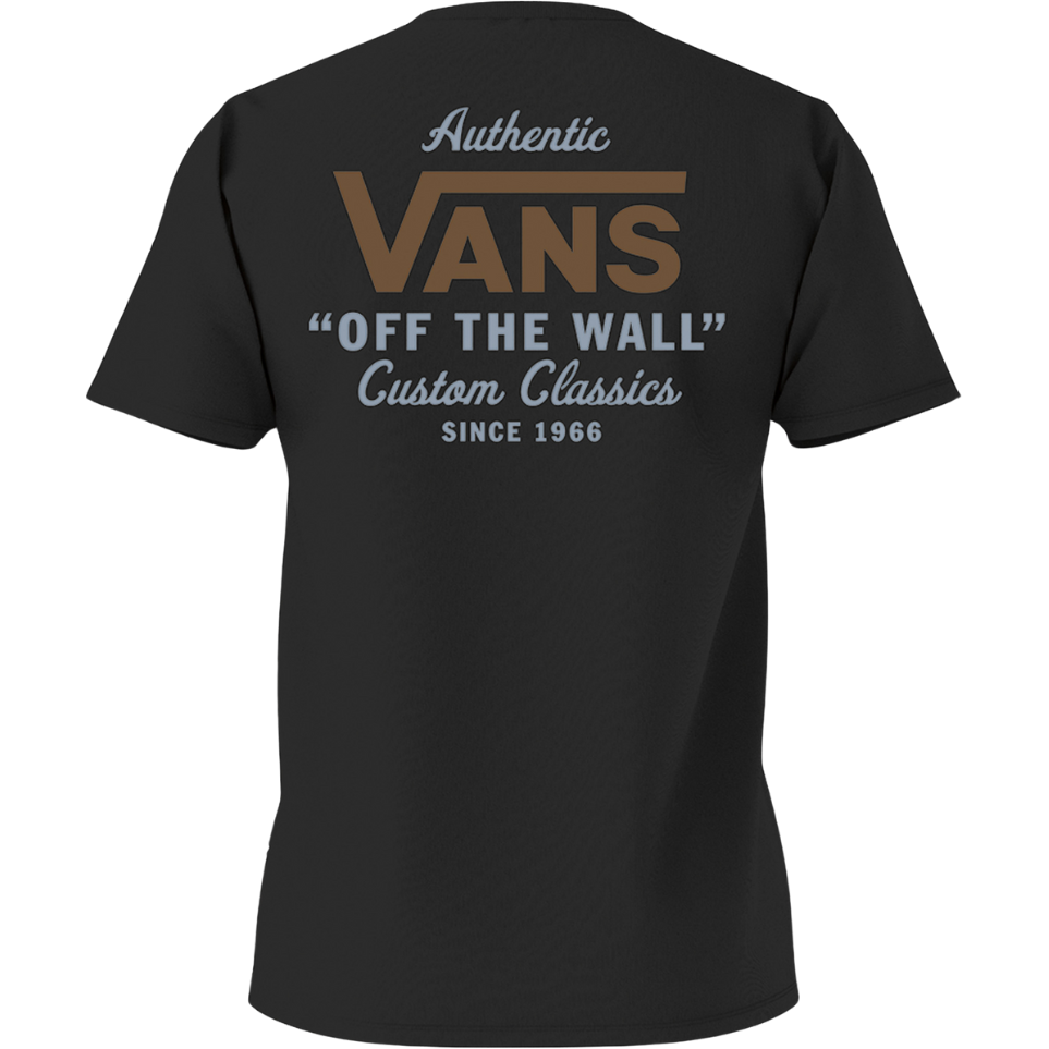 Vans - MN HOLDER ST CLASSIC  - Black/Antilope - T-Shirt