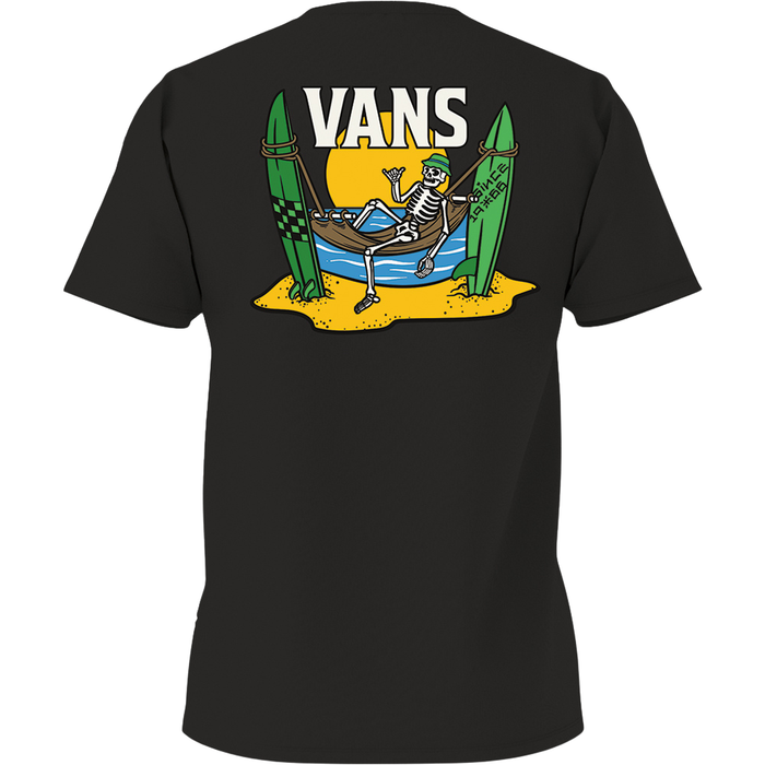 Vans - SHAKA SKELETON SS  - Black - T-Shirt