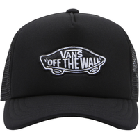 Vans - CLASSIC PATCH CURVED BILL TRUCKER HAT  - Black - Trucker Cap