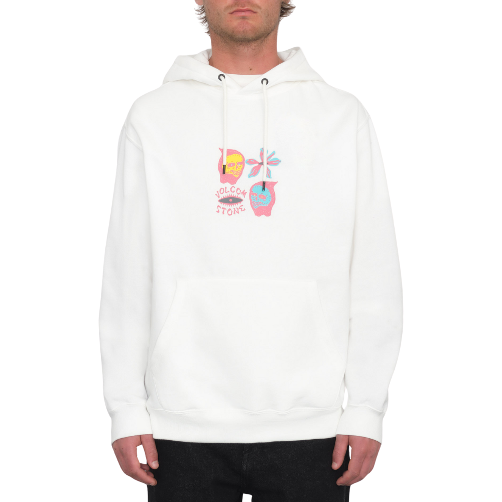 Volcom - EARTH TRIPPER PO - OFF WHITE - Hoodie