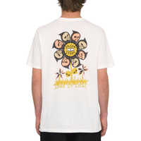 Volcom - FLOWER BUDZ FTY SST - OFF WHITE - T-Shirt