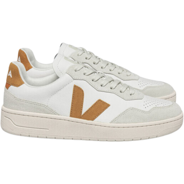 Veja - V-90 - EXTRA-WHITE-UMBER - Sneaker