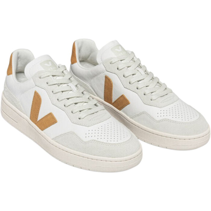 Veja - V-90 - EXTRA-WHITE-UMBER - Sneaker