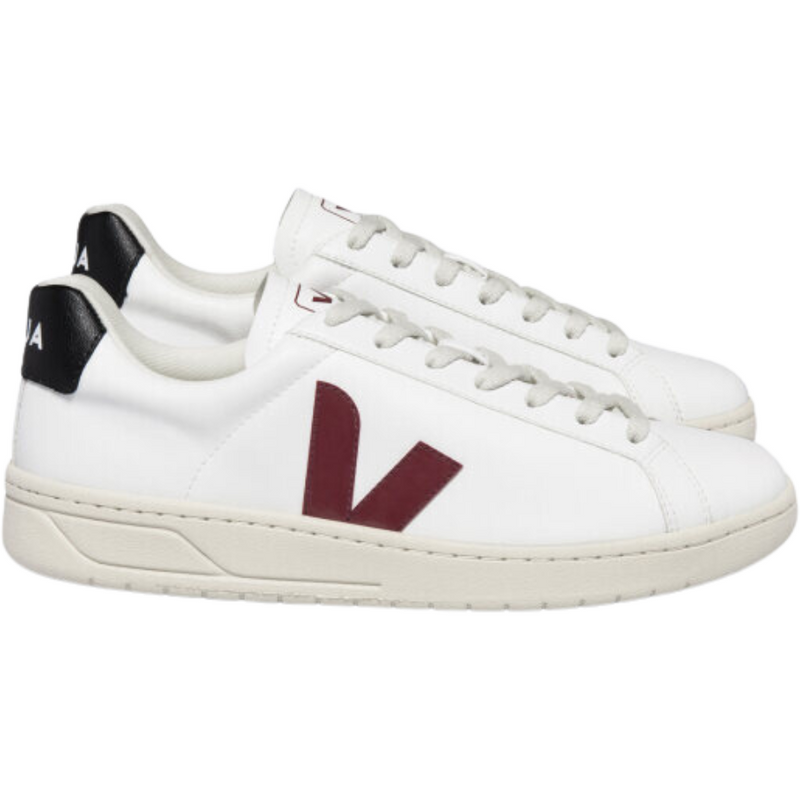 Veja - Urca - WHITE-MARSALA-BLACK - Sneaker