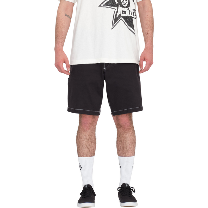 Volcom - V ENT HOCKEY DAD SHORT 20 - BLACK - Boardshort