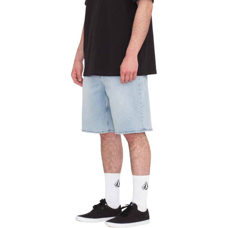 Volcom - BILLOW DENIM SHORT - DESERT DIRT INDIGO - Short