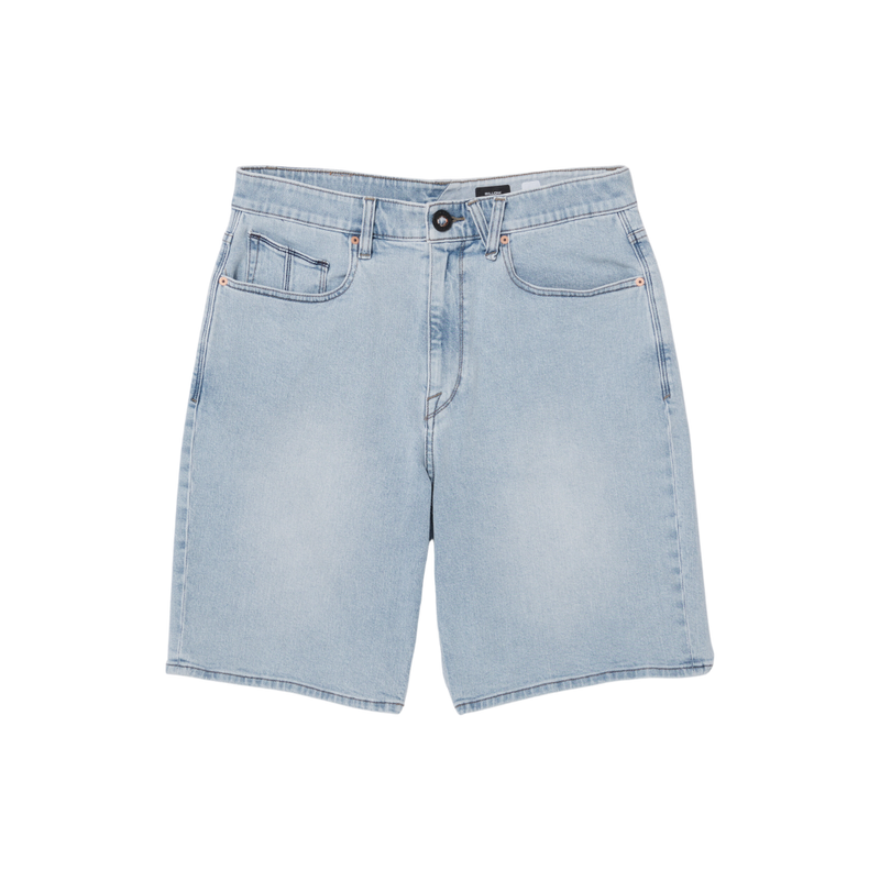 Volcom - Billow Denim Short - Desert Dirt Indigo - Baggy Short