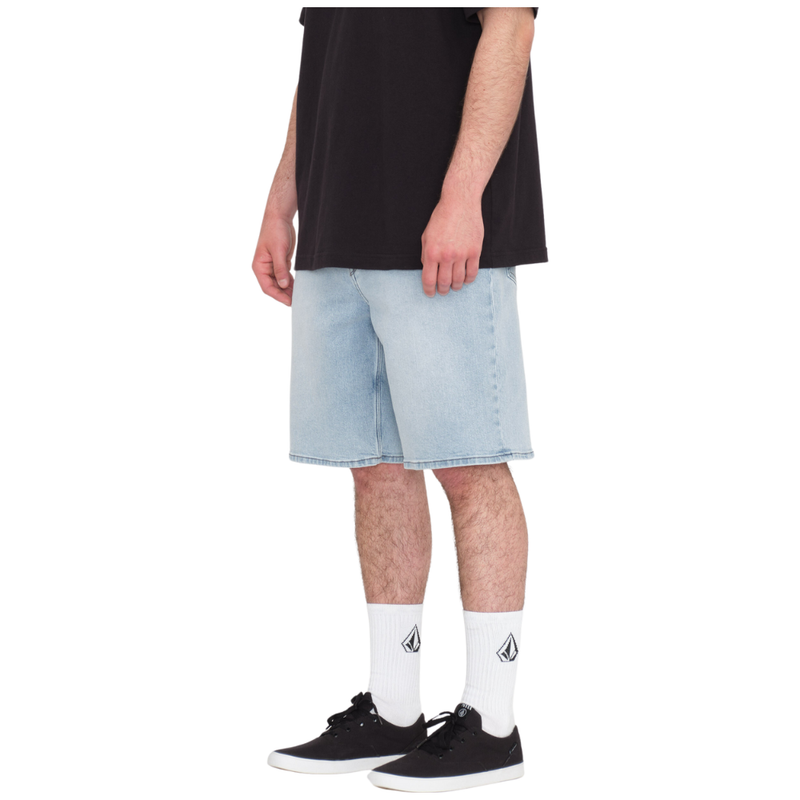 Volcom - Billow Denim Short - Desert Dirt Indigo - Baggy Short