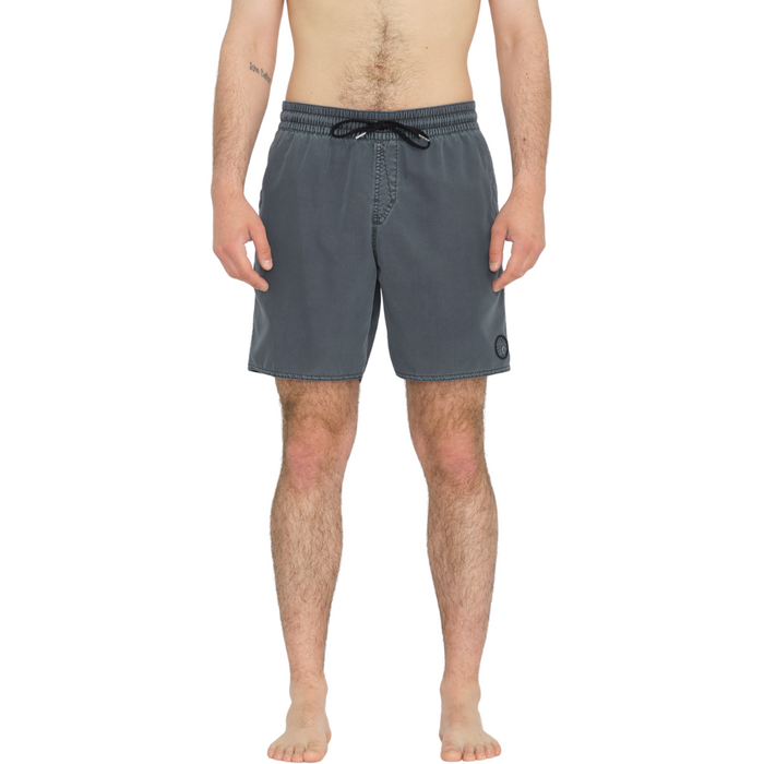 Volcom - CENTER TRUNK 17 - DARK SLATE - Swimshort Men