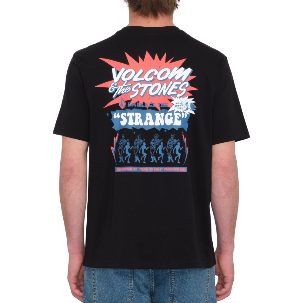 Volcom - STRANGE RELICS BSC SST - BLACK - T-Shirt