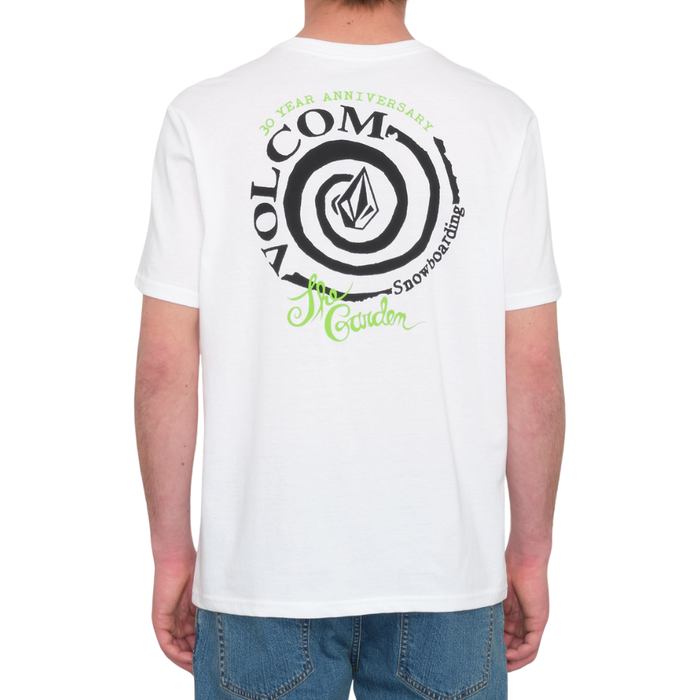 Volcom - V ENT THE GARDEN BSC SST - WHITE - T-Shirt