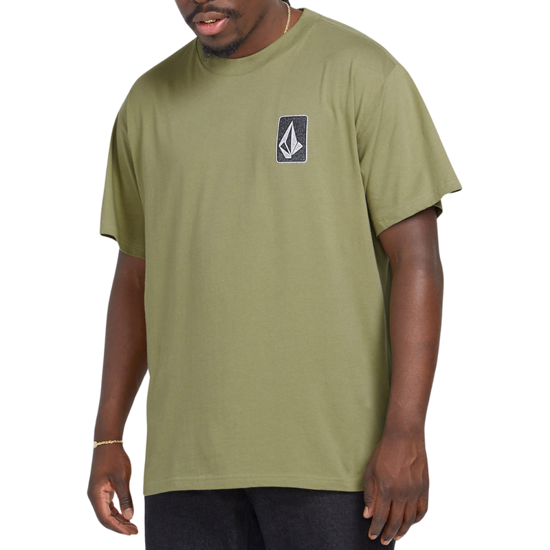 Volcom - SKATE VITALS ORIGINATOR SST - THYME GREEN - T-Shirt