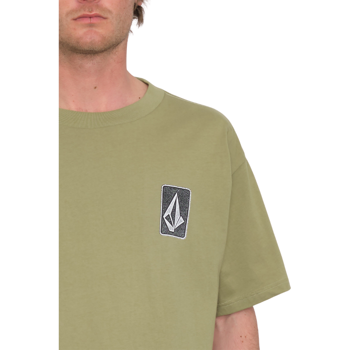 Volcom - SKATE VITALS ORIGINATOR SST - THYME GREEN - T-Shirt